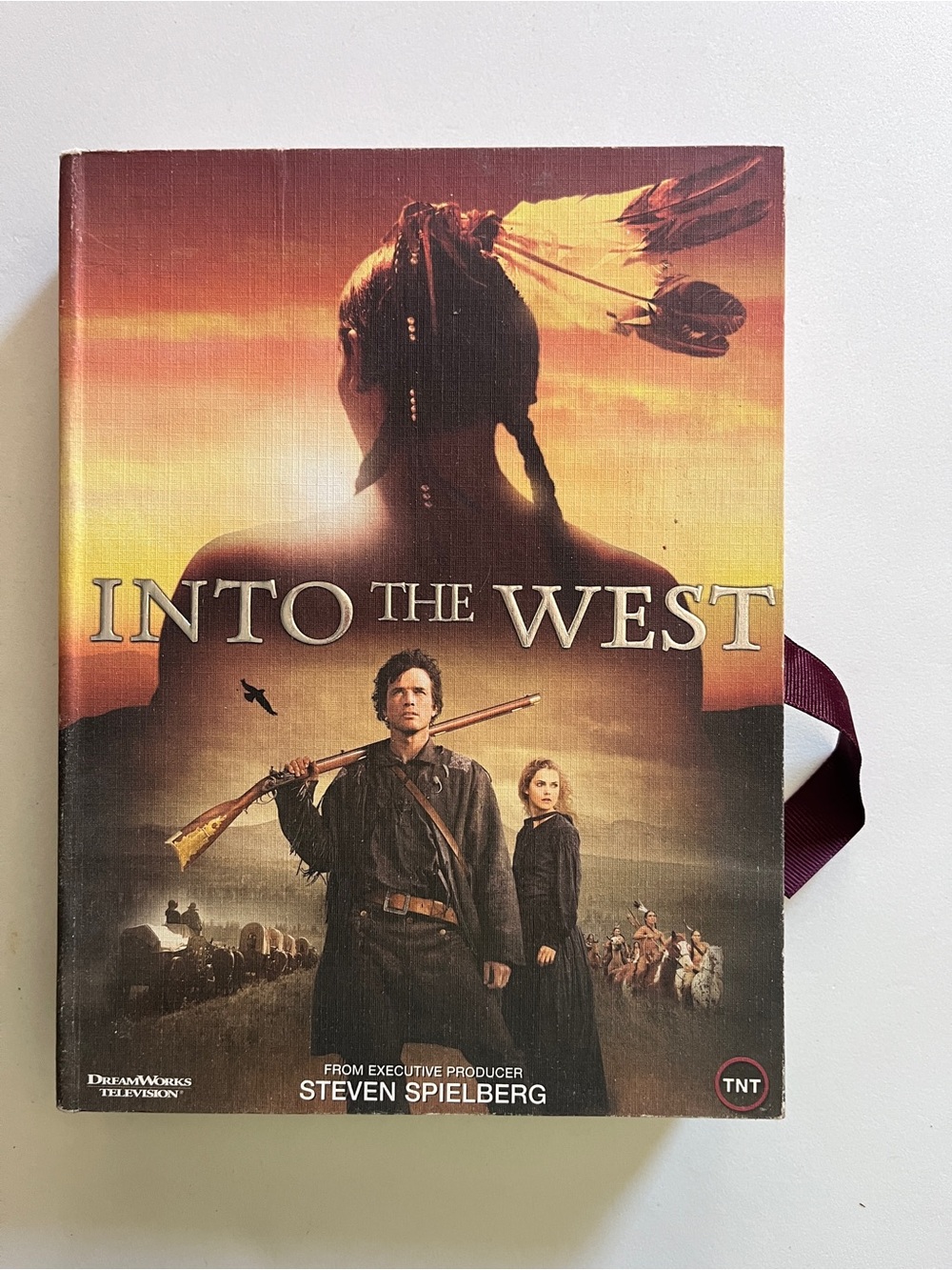 Into the West DVD Box Set - DreamWorks, Brown and Orange Artwork